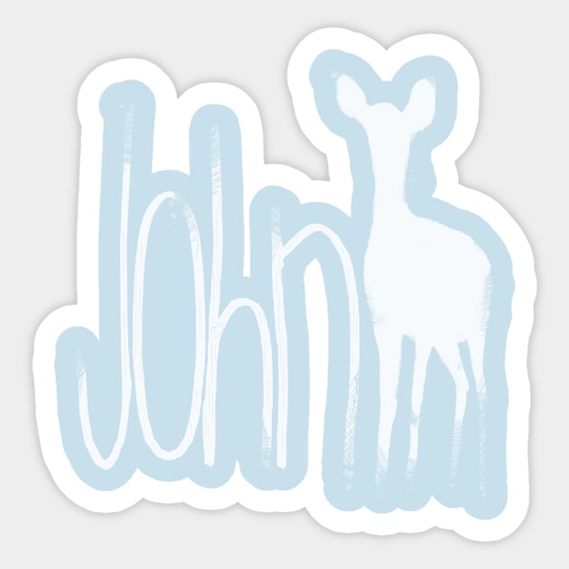 John Doe Sticker by ThePipeDreamer